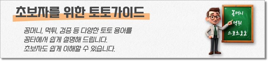 토토가이드 상단 배너